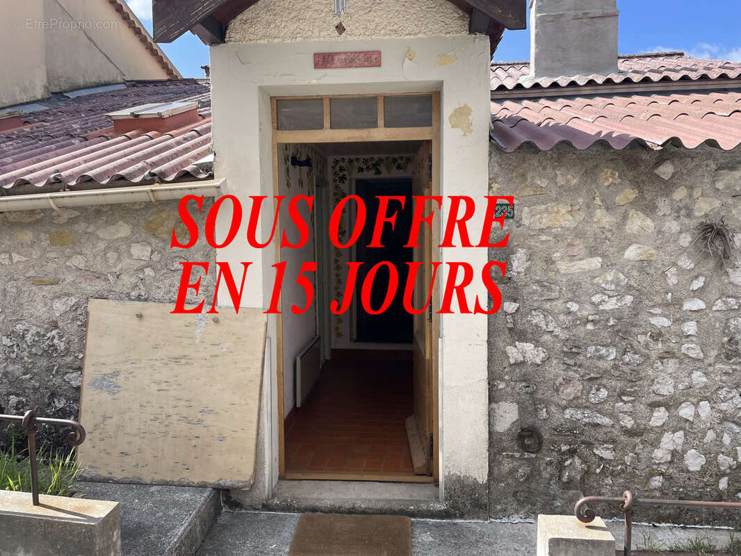 Appartement à VALDEROURE