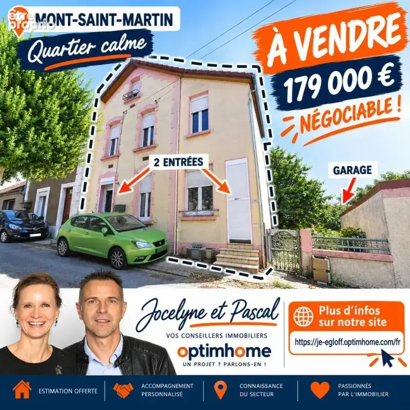 Maison à MONT-SAINT-MARTIN