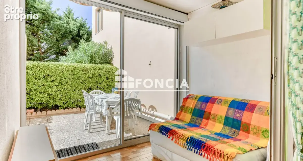  Gruissan rive droite – T2 rez-de-chaussée avec grande terrasse  - photo 9