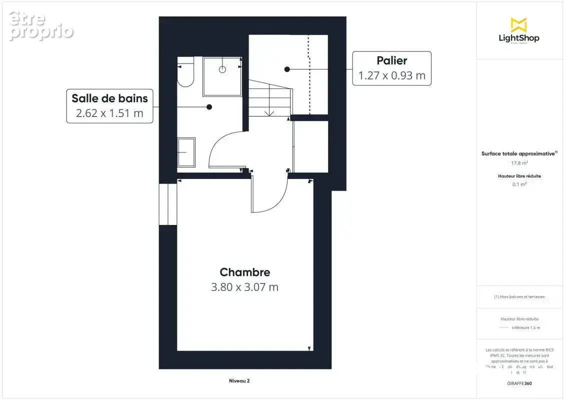 Superbe duplex T3 de 89,83 m2 (103,96 m2 au sol) avec terrasse de 37 m2 - place de parking - Quartier Saint-Donatien à Nantes - photo 20