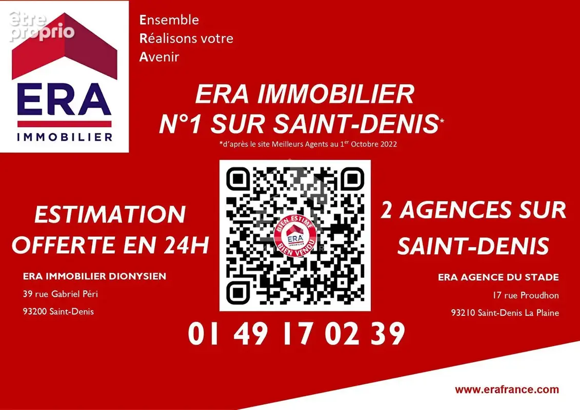 Maison 4 pièces Saint-Denis - Quartier Mutualité - photo 9