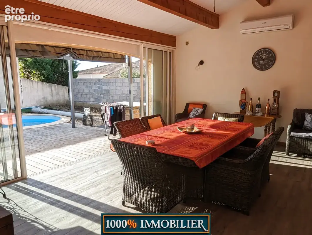 Belle villa de plain pied avec piscine - photo 7