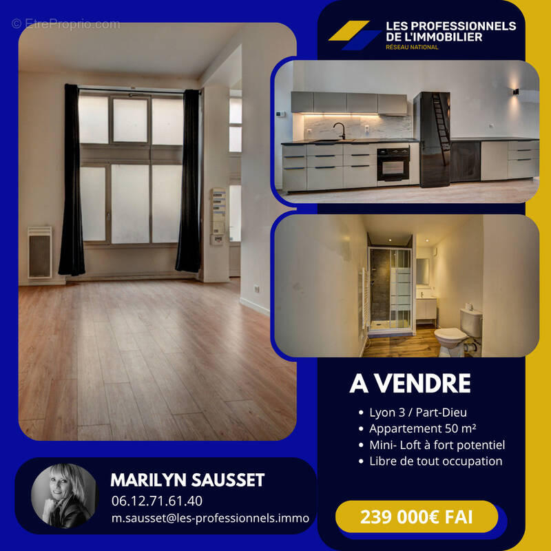 Appartement à LYON-3E