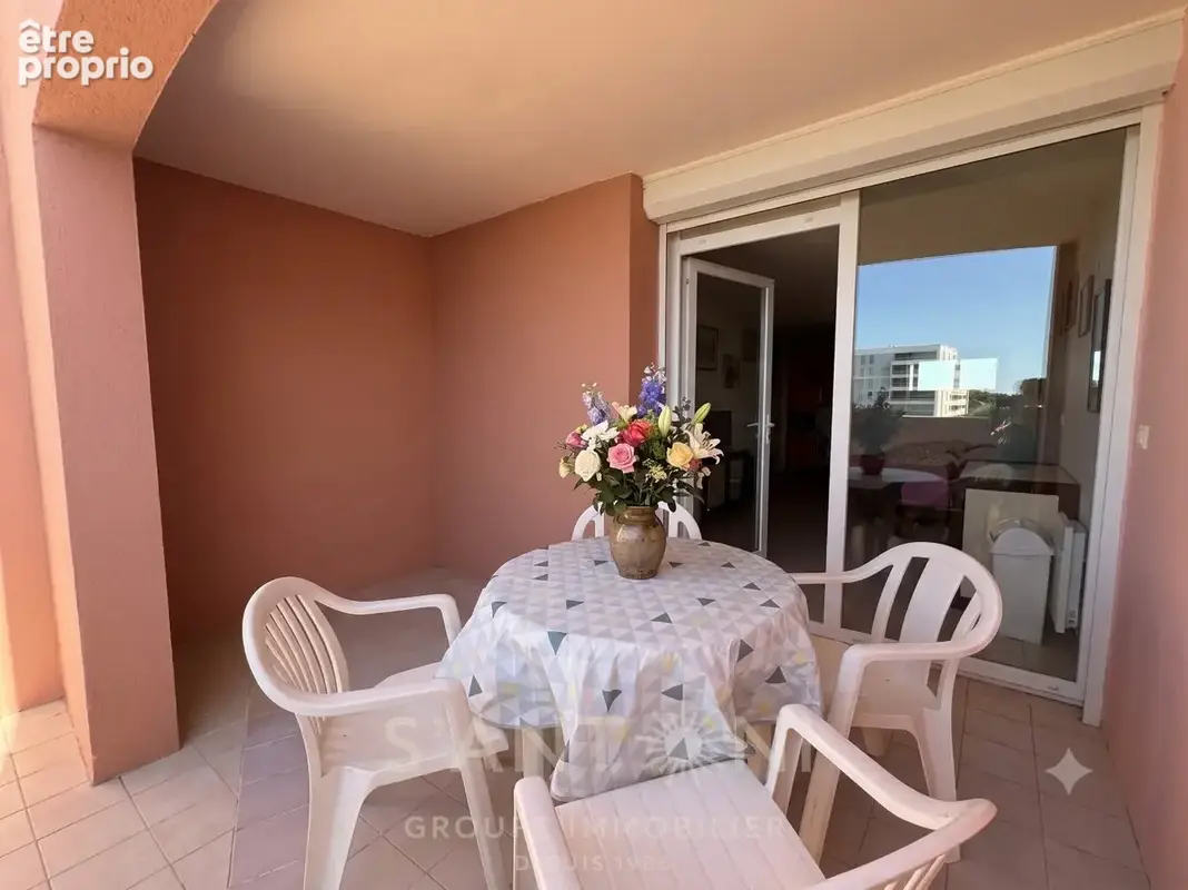Sete- Corniche studio cabine avec terrasse et vue sur mer - photo 1