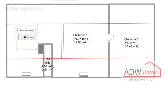 Appartement à MOISSY-CRAMAYEL