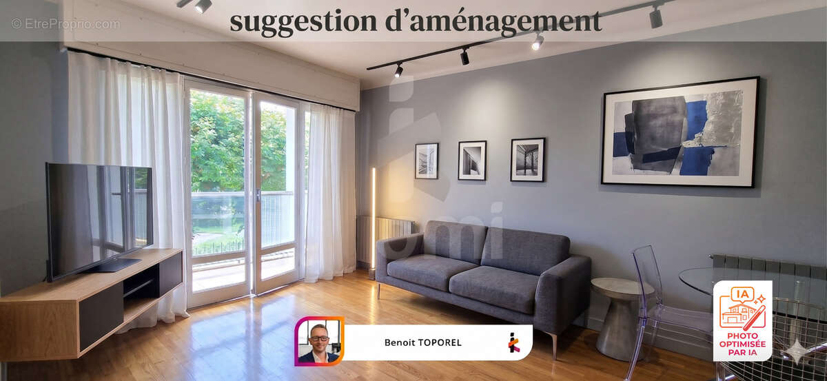 Appartement t3 centre ville avec parking privatif - photo 2