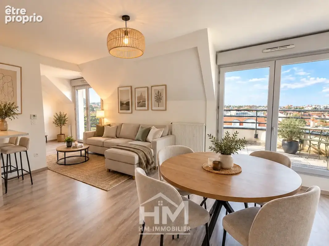 Rue Henri-Barbusse  Exclusivité — Appartement en dernier étage avec deux balcons - photo 7
