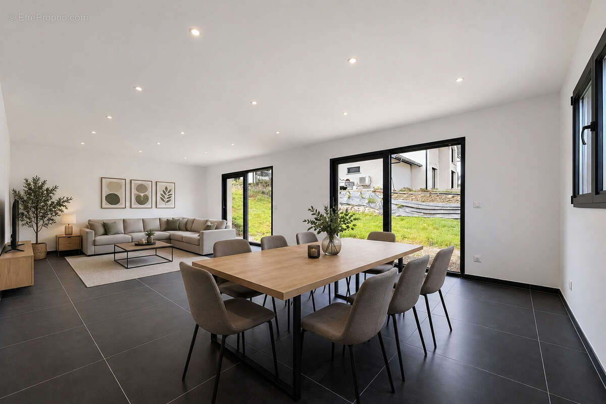 À VENDRE   L’Évidence, Maison individuelle neuve de 130 m2 à Saint-Cergues   À 1 minute du CEVA - photo 3