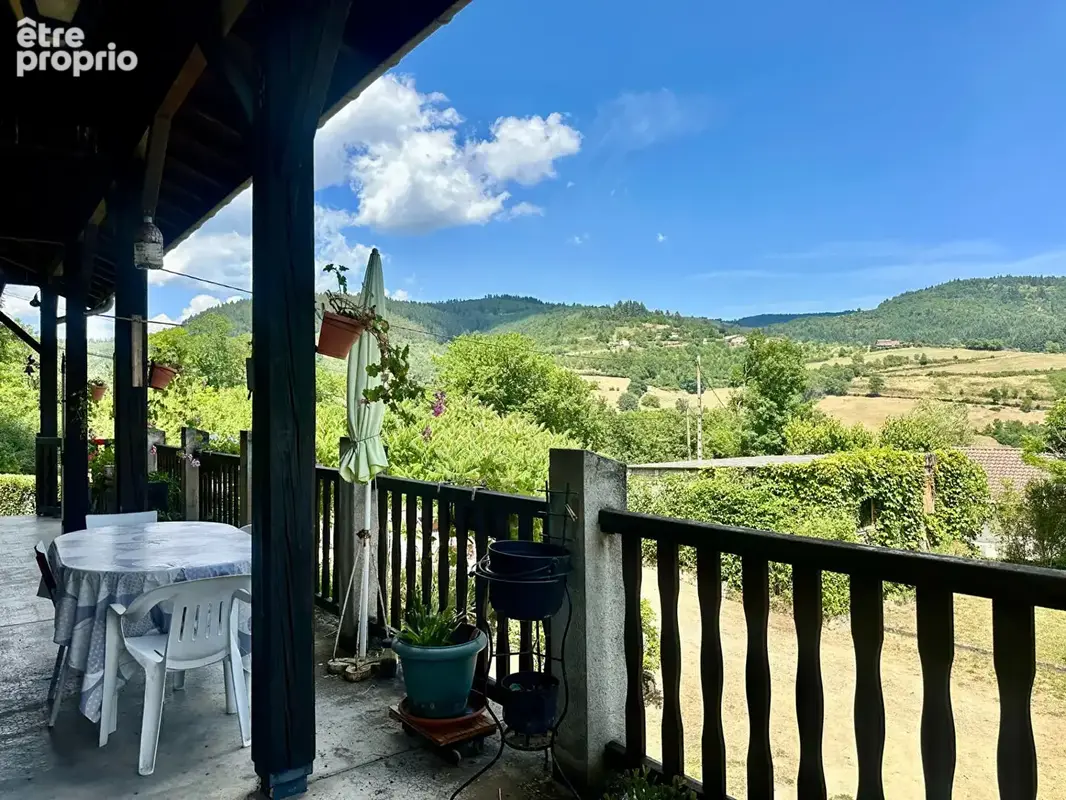 CHAMELET - Maison avec vue panoramique, au calme et 4 000 m² de terrain plat - photo 2