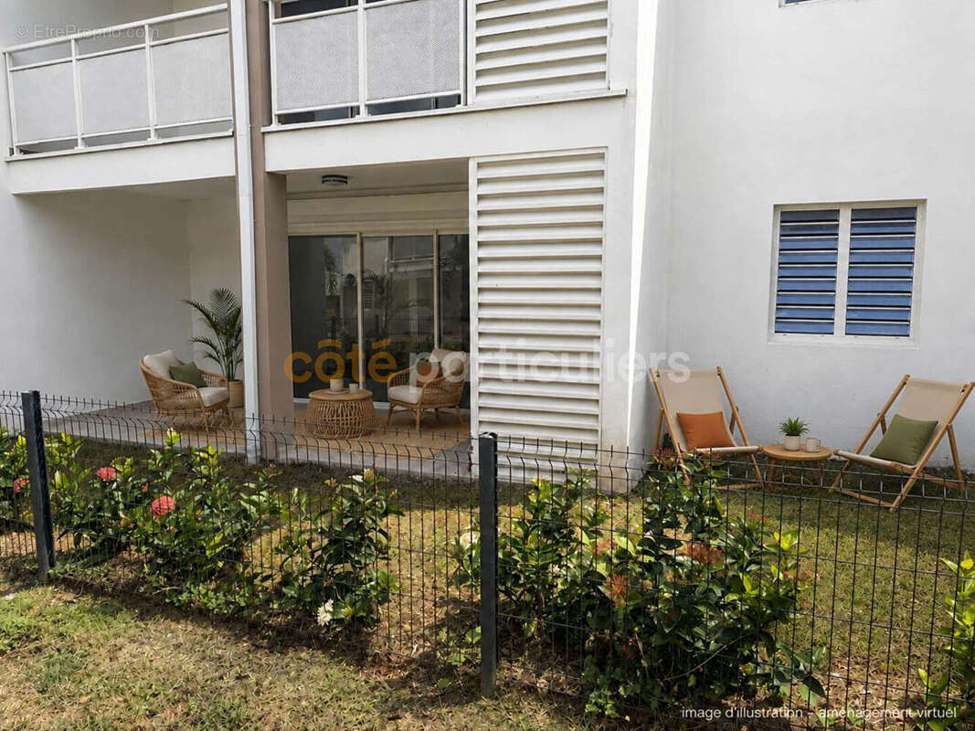 Appartement neuf T3 Sainte Anne 57.60 m2 - photo 7