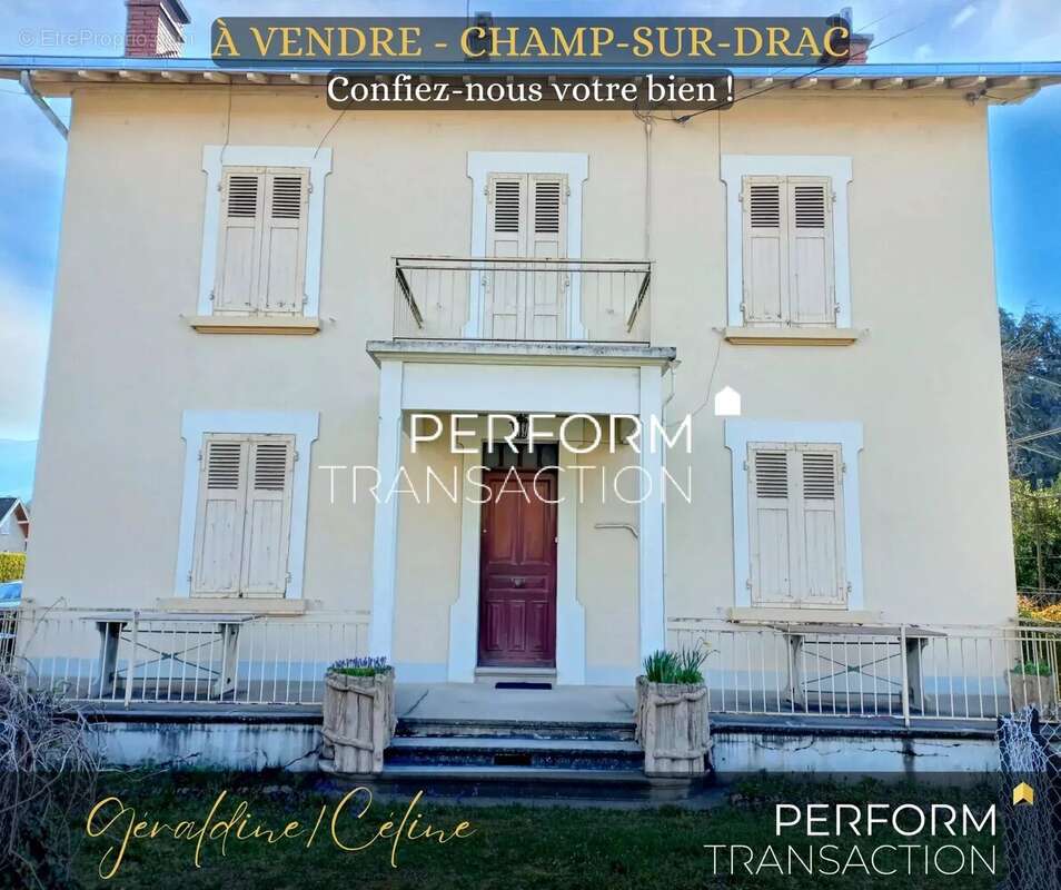 Maison à CHAMP-SUR-DRAC
