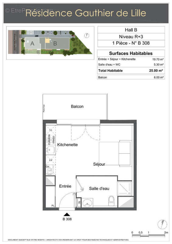 Appartement à RONCHIN