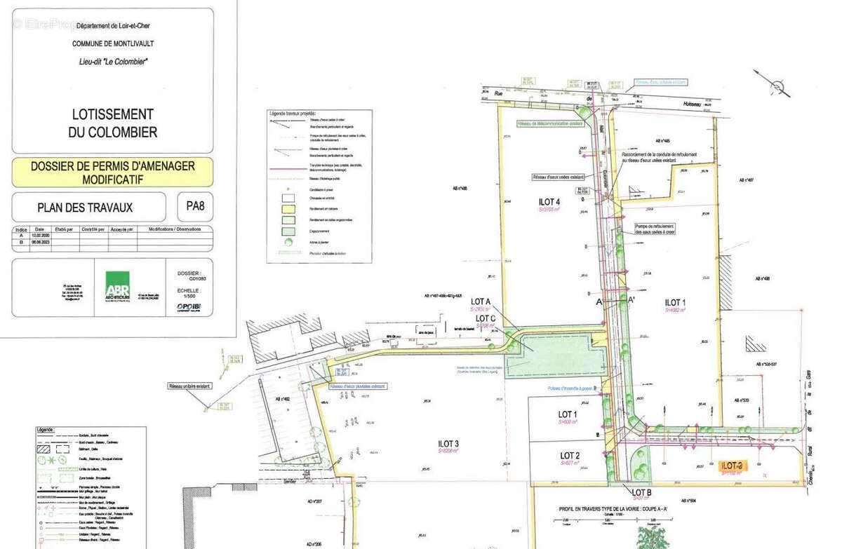Terrain à MONTLIVAULT