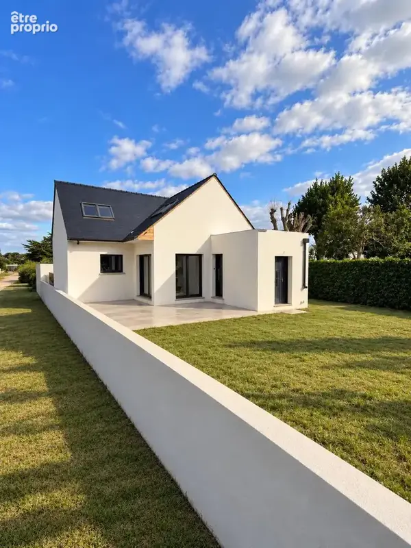 Côté baie maison neuve avec 4 chambres à 300 m des plages - photo 2