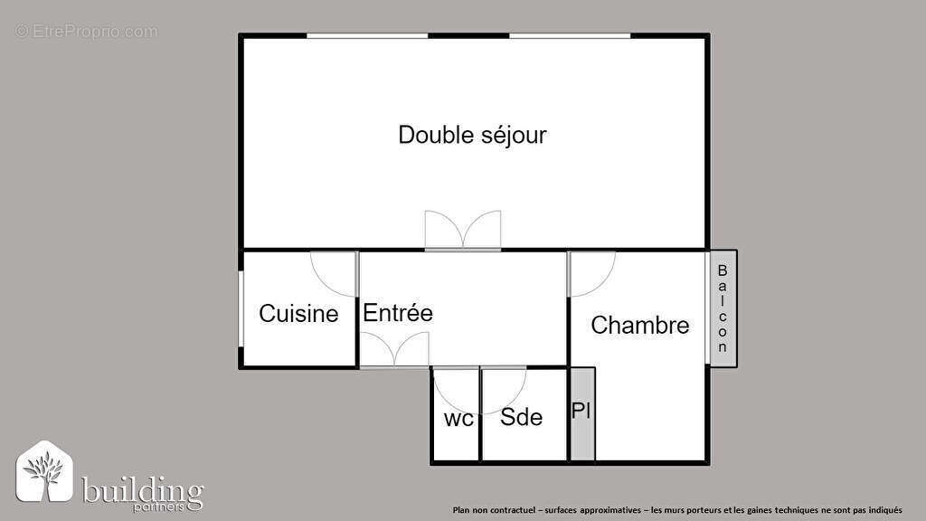 Clichy - Appartement 3 pièces 65 m² - photo 2