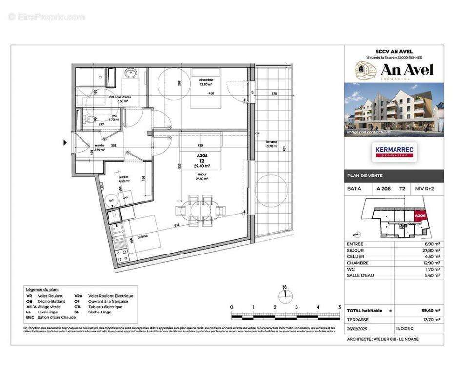 Appartement à TREGASTEL
