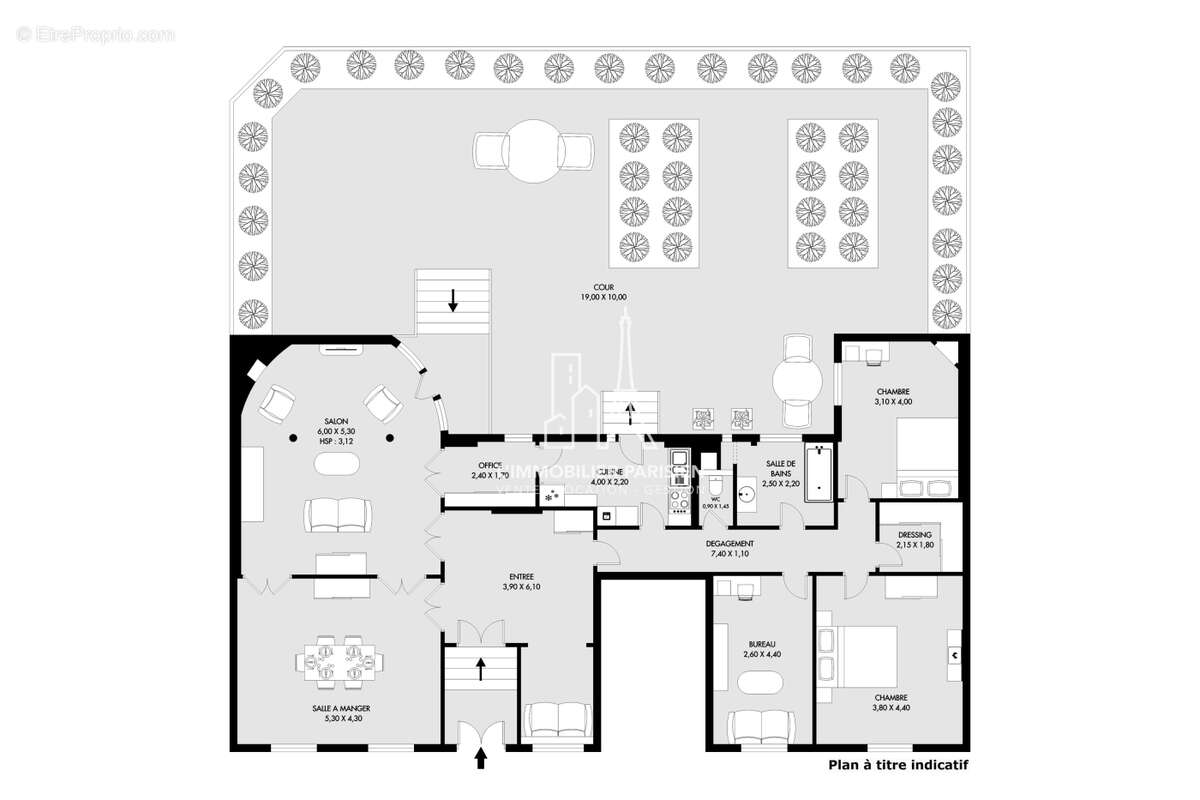 Appartement à CLICHY