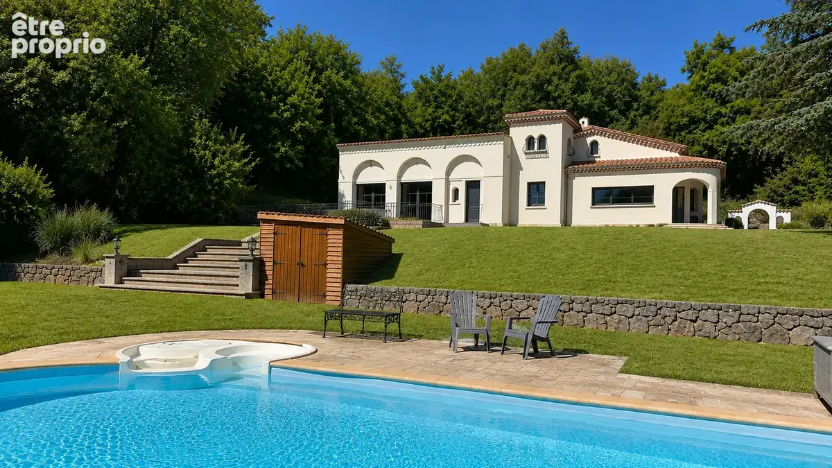 maison d'architecte   Parc de 1,5 hectare   Beaumont-lès-Valence - photo 3