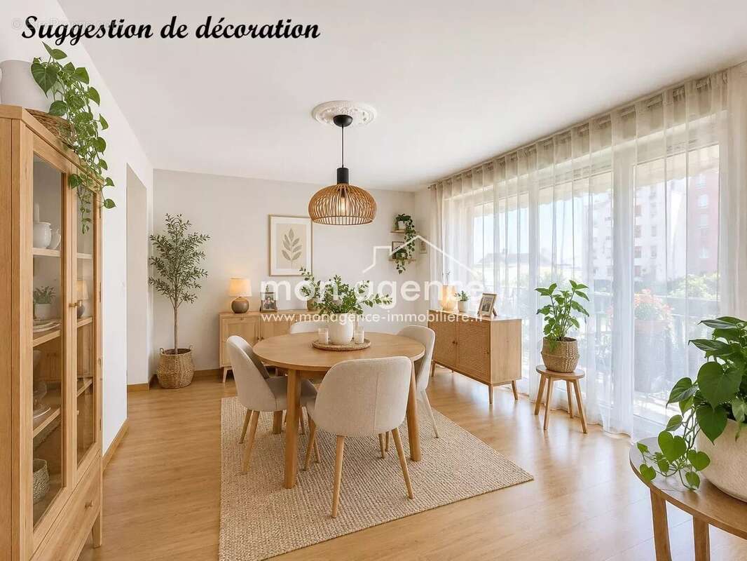 Le Petit-Quevilly (76140) - Appartement familial 96 m² – 3 chambres – Beau potentiel – Balcon, Parking privé et cave. - photo 3