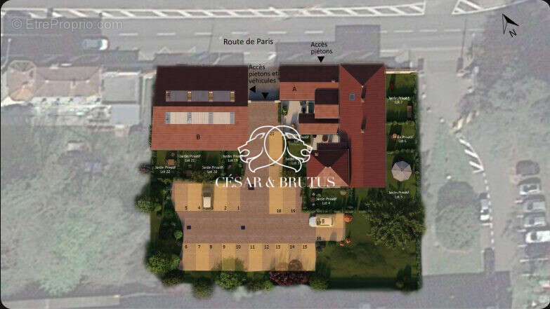 Appartement à TASSIN-LA-DEMI-LUNE