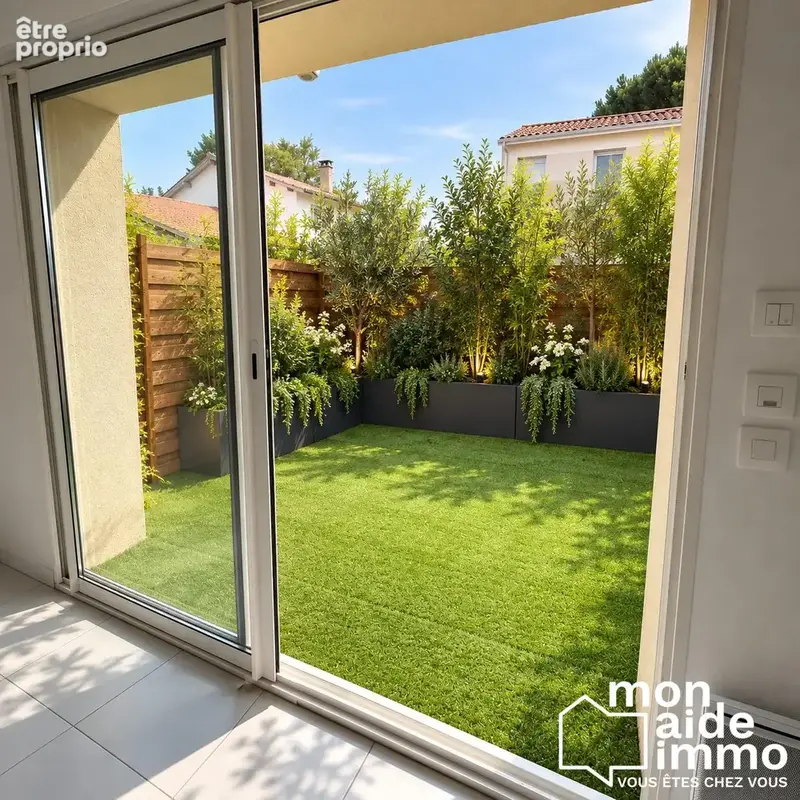 Terrasse aménagée par IA