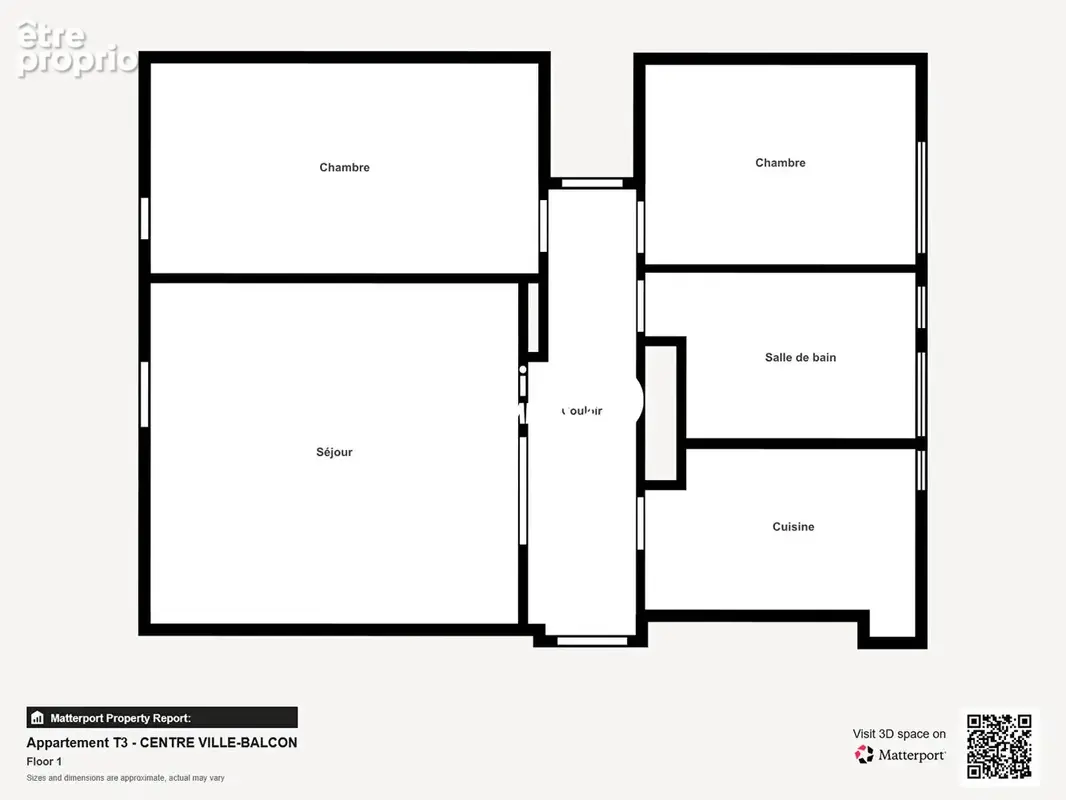 A vendre lorient hyper centre - appartement t3 68 m²-ascenseur balcon - photo 13