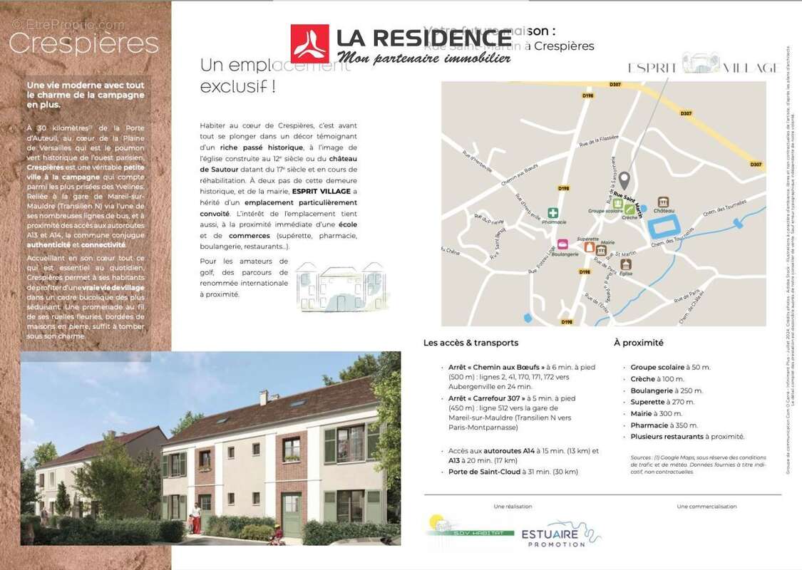 Maison 100 m² à Crespieres  - photo 2
