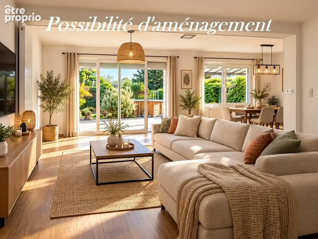 SOMAIN  135 m² rénovés  4 chambres  Garage  Jardin - photo 8