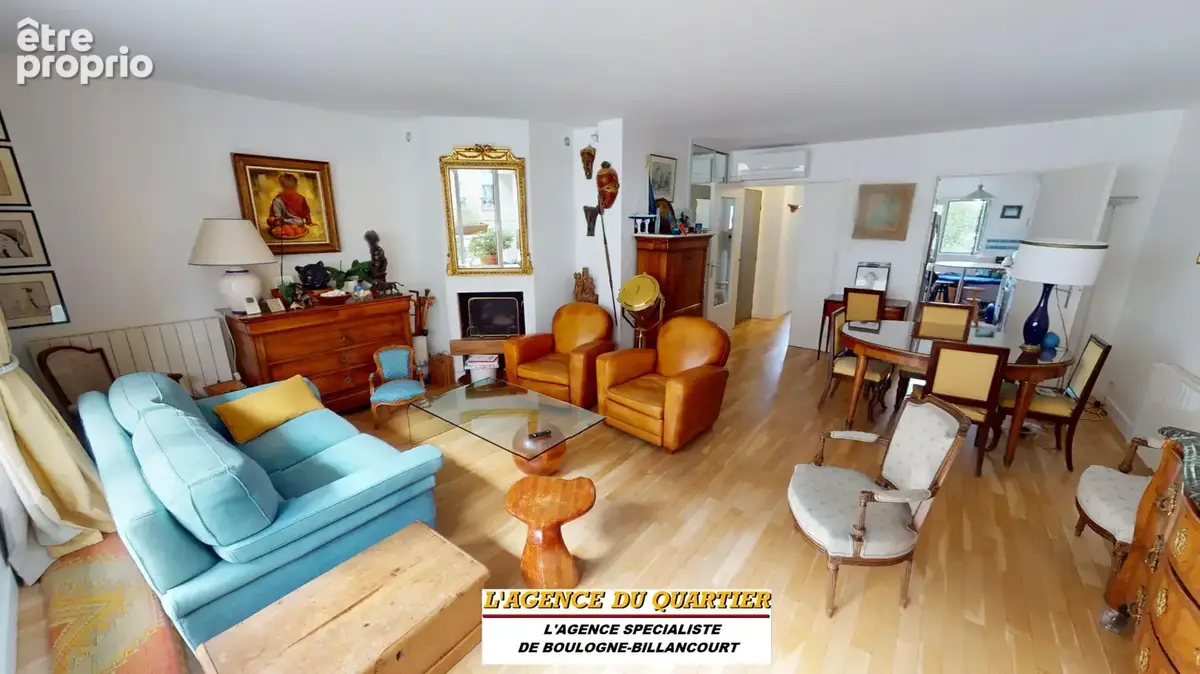 Boulogne Nord triplex comme une maison 141 m² au sol immeuble récent - photo 2