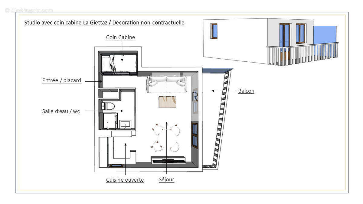 Appartement à LA GIETTAZ