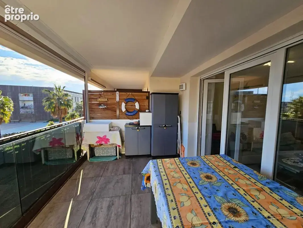 Magnifique appartement T2 proche des plages  Terrasse avec vue sur le Mont Saint-Clair - photo 7