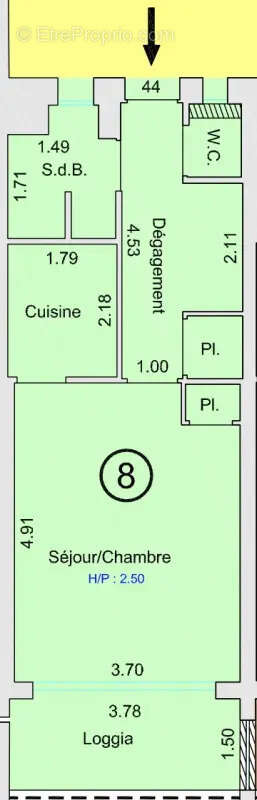 Appartement à SAINT-RAPHAEL