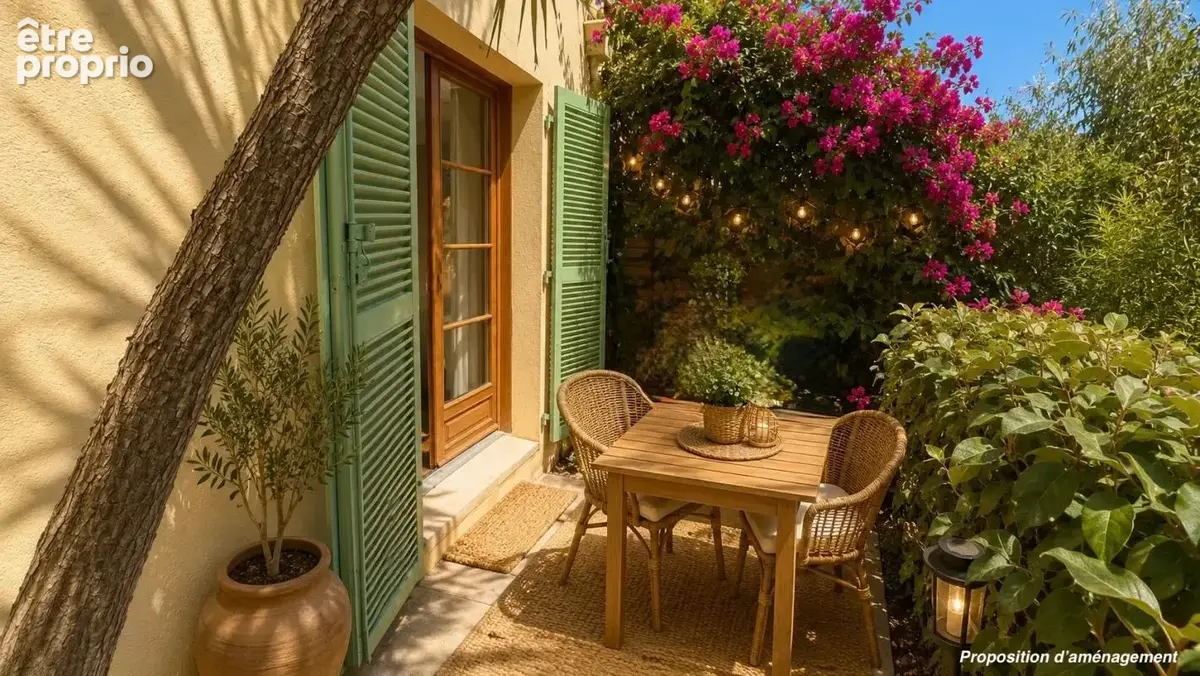 Grimaud - Appartement en duplex avec vue sur la plaine - photo 9