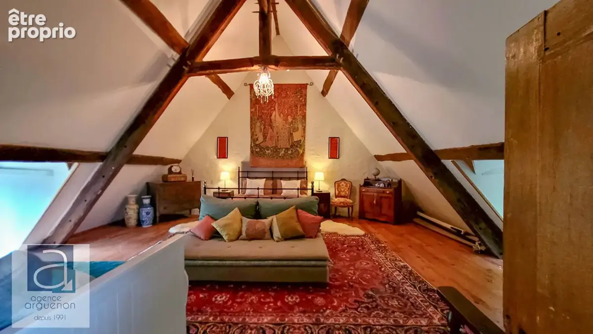 Secteur Dol-de-Bretagne / Mont-Saint-Michel : Superbe corps de ferme et moulin - Une demeure familiale spacieuse et élégante, av - photo 11
