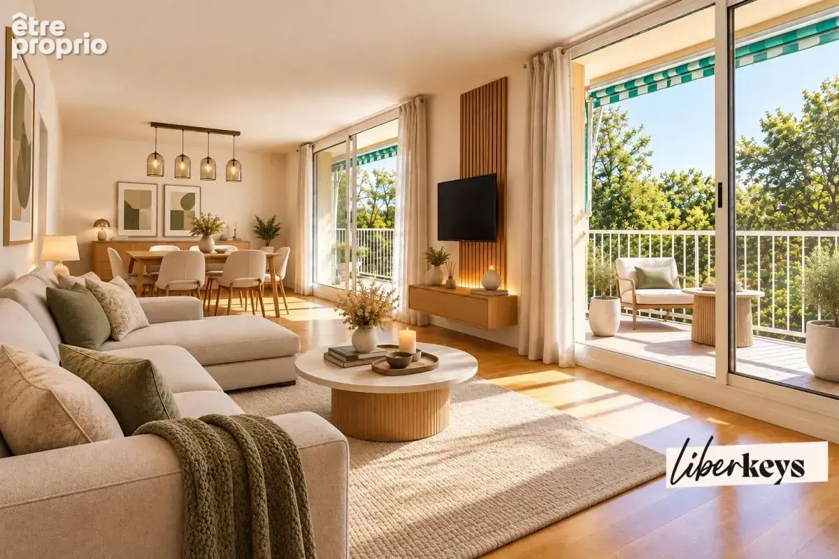 Le Tivoli – 71 m² traversant avec balcon, cave et 3e chambre possible - photo 2