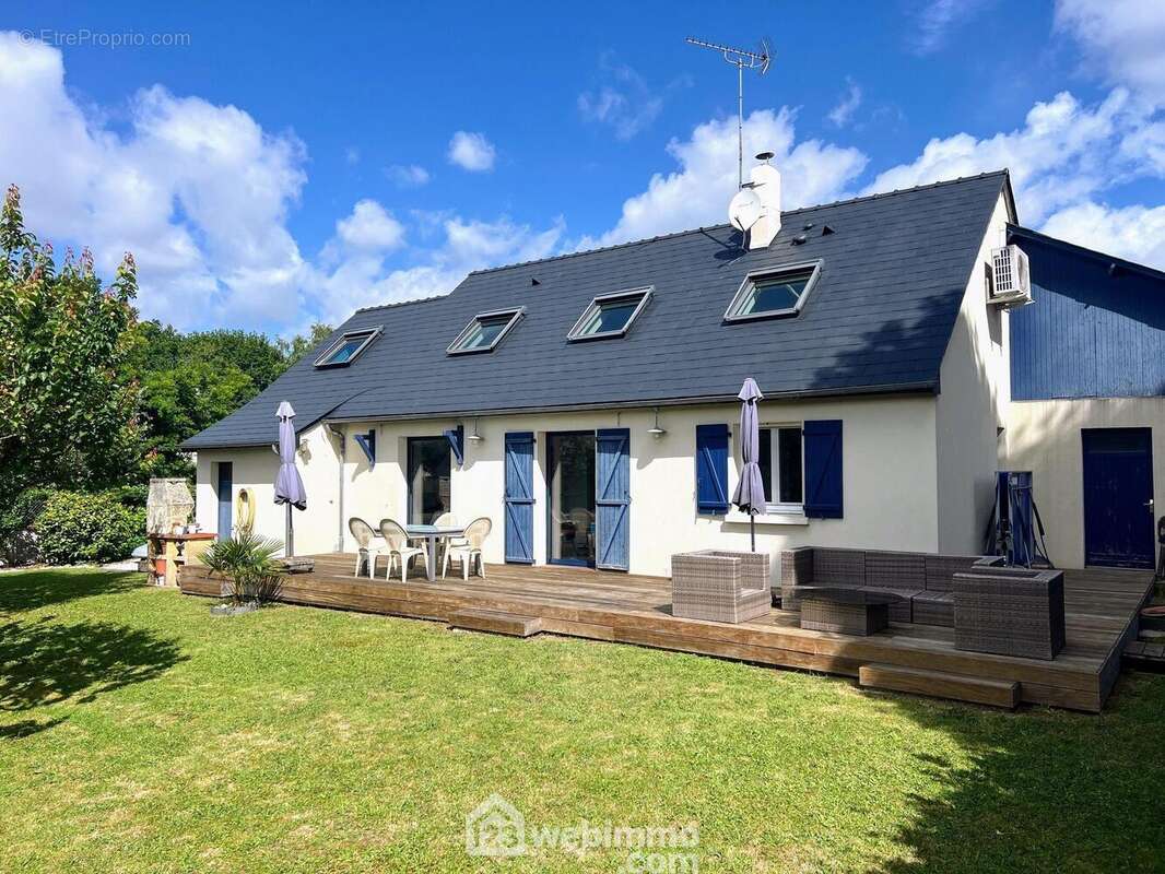 Maison familiale de 115 m² habitables avec 4 chambres...