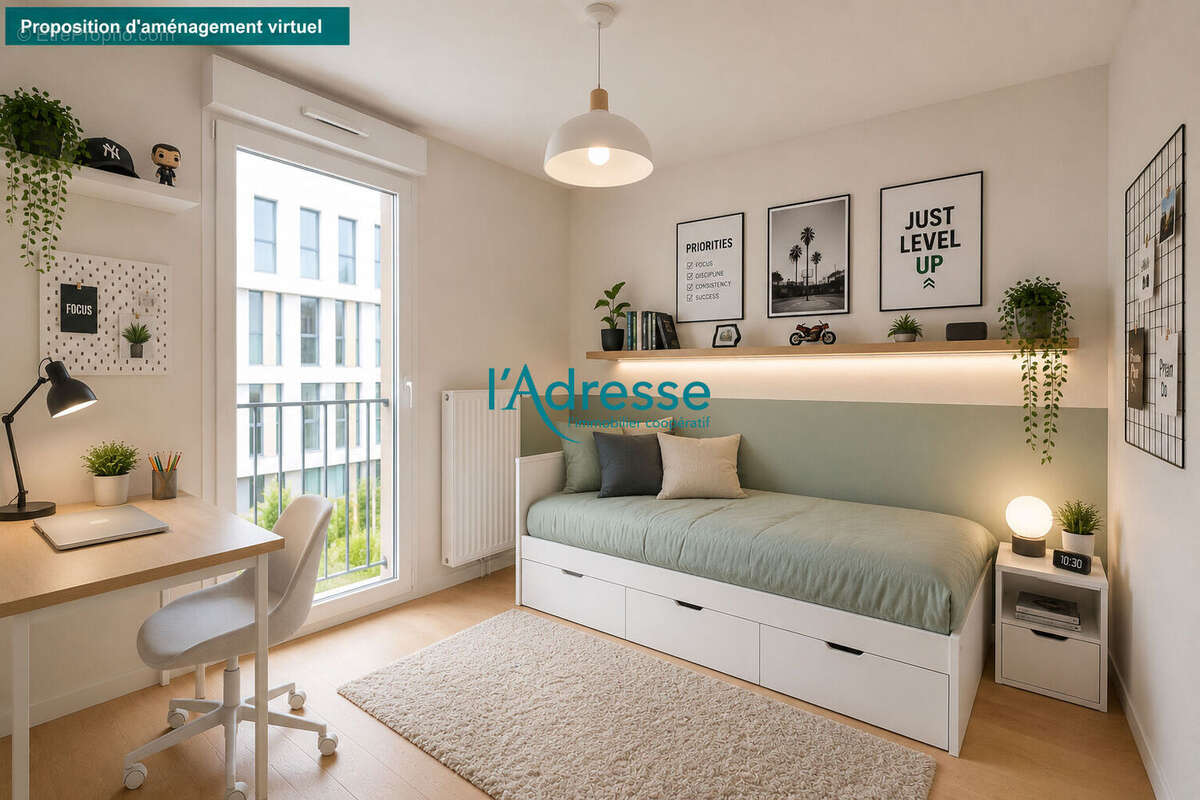 NANTERRE Appartement familial 4 pièces avec balcon - photo 13