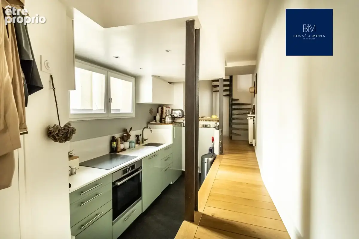 Triplex de 71m2 refait par architecte - photo 9