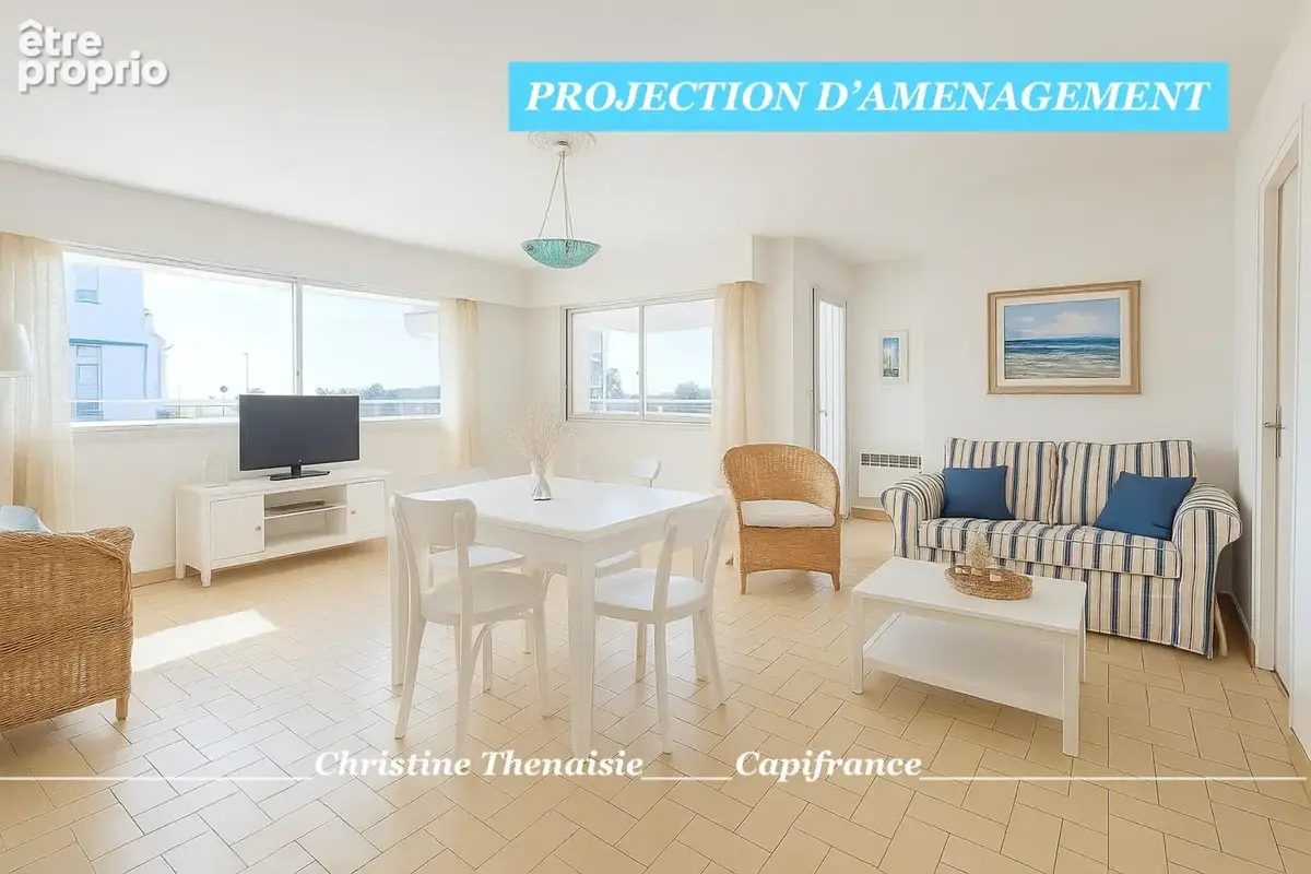 Maison à vendre 8 pièces VUE MER et PORT, Garage, à 5OO m. de la plage de Boisvinet SAINT GILLES CROIX DE VIE (85) - photo 13