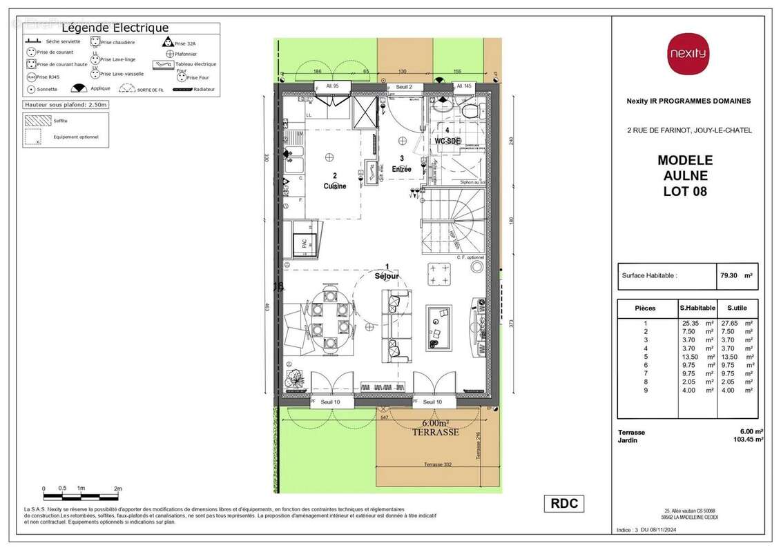 Maison à JOUY-LE-CHATEL