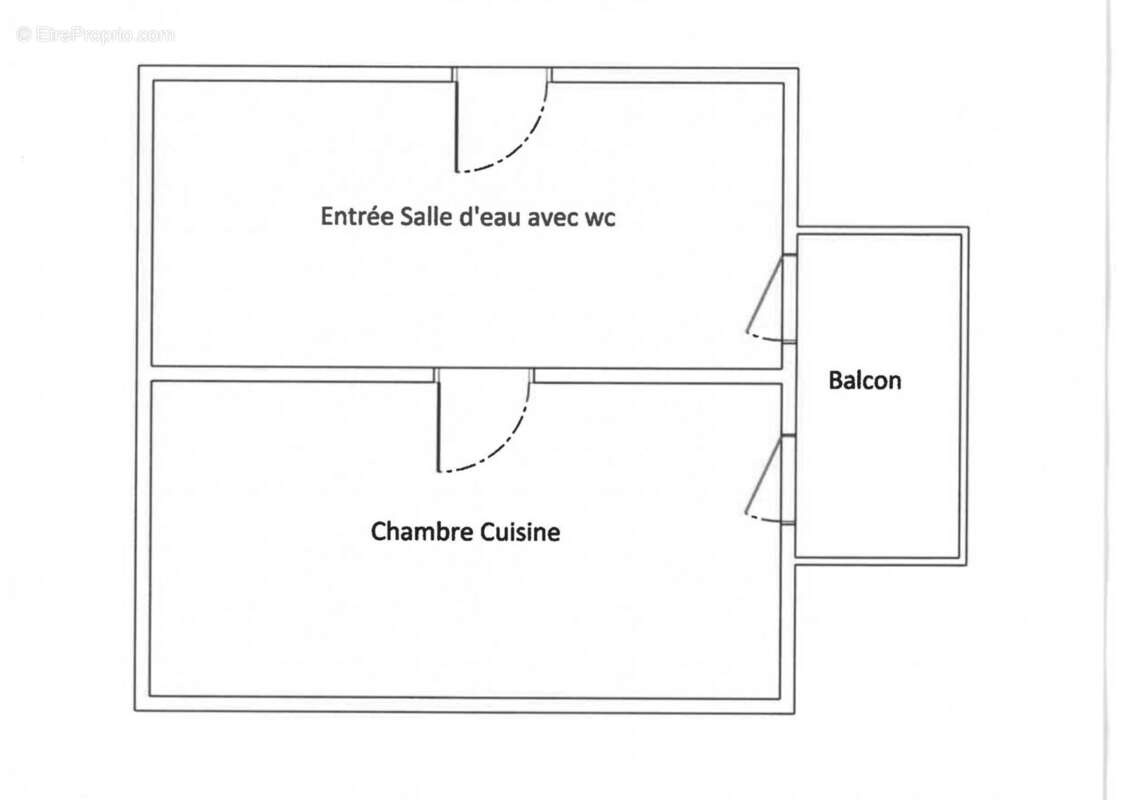 Appartement 22 m² à Strasbourg  - photo 7