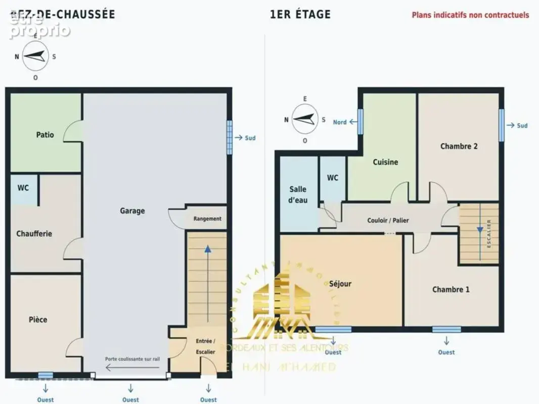Maison de ville développant environ 107 m² au total sur deux niveaux, dont 63 m² habitables à l’étage - photo 4