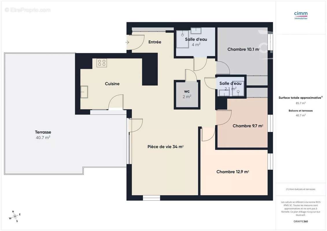Appartement à RIVES