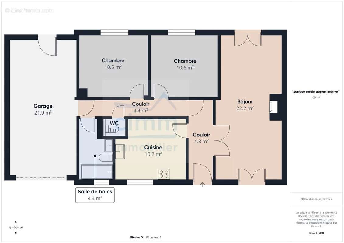 Maison de 67 m² sur un terrain de 20 650 m² - photo 2
