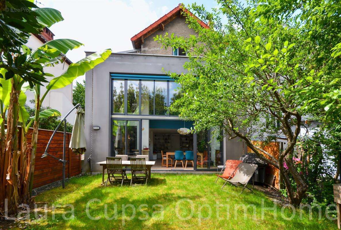 Bourg-la-reine - maison 5/6 pieces - 108 m² habitables - 112 m² utiles - 3 chambres - terrain 161 m² - transformations et extens - photo 5