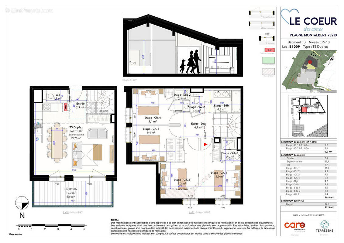 Appartement à MACOT-LA-PLAGNE