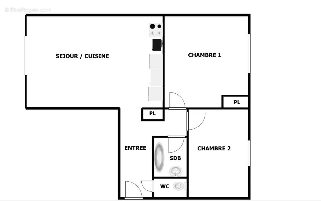 Appartement à ASNIERES-SUR-SEINE