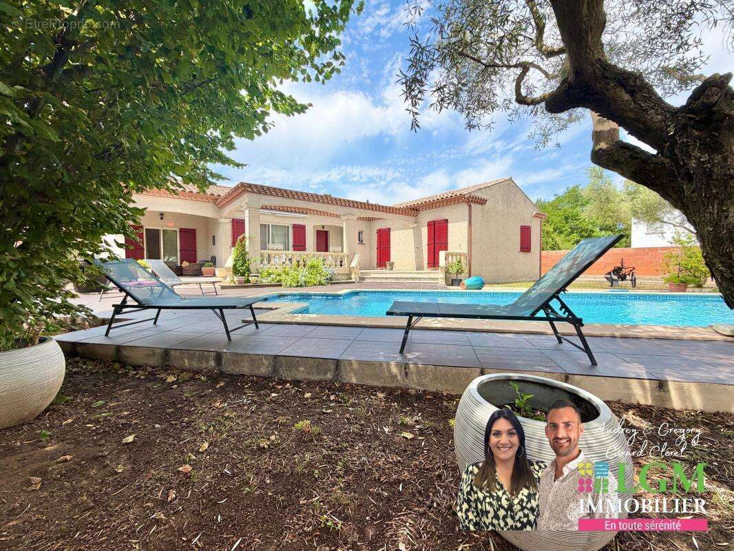 Maison de plain-pied, 4 chambres, piscine, 1000m2 de terrain, au calme, proche du centre - photo 22