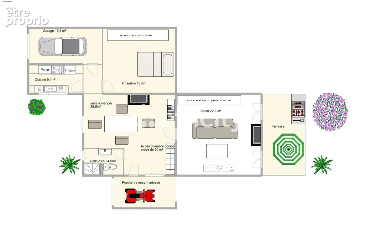 Maison 4 pièces 109 m² à vendre à Sainte-Gemme (17250) - photo 13