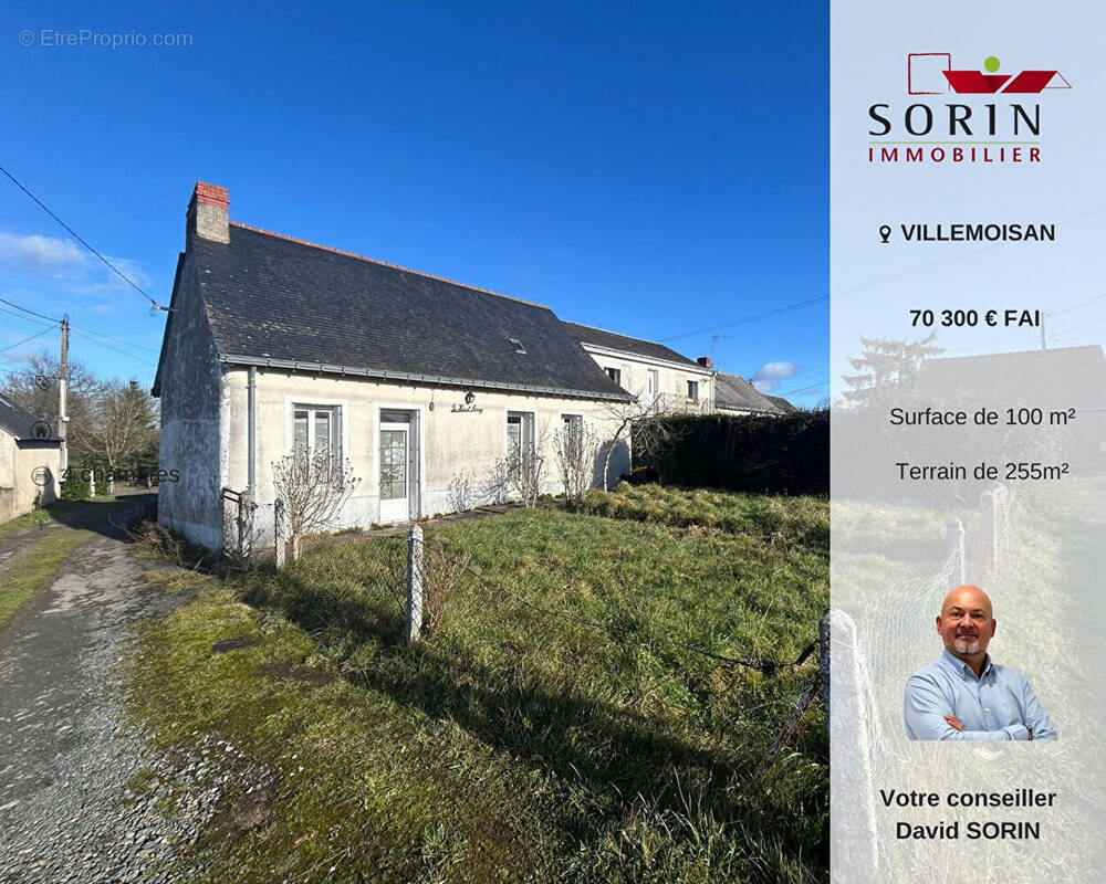 Maison à LE LOUROUX-BECONNAIS